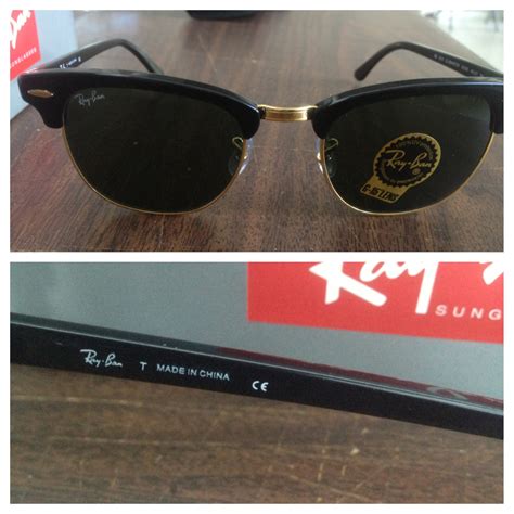 ray ban clubmaster ii made in china